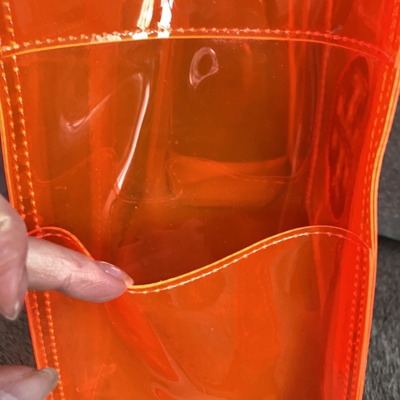 Tory Burch Leather Trim PVC Tote - Picture 4 of 15